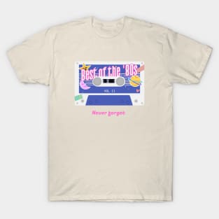 Cute 80's Retro Music Cassette T-Shirt